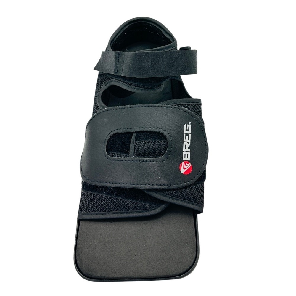 Breg Post Op Surgical Shoe Med Black Left or Right Orthopedic Seeโ Measurements